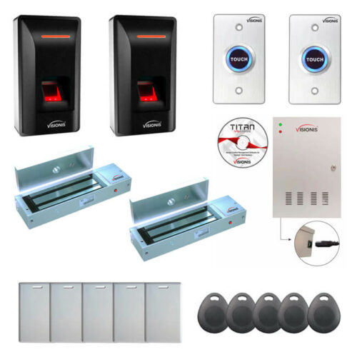 FPC-9308 2 Door Professional Access Control For Outswing Door Electric Lock