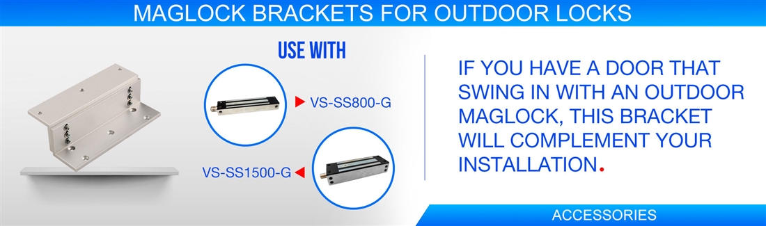 Maglock Brackets For Outdoor Locks