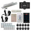 Visionis FPC-5552 One Door Access Control 1,700lbs Electric Drop Bolt Fail Safe Time Delay with VIS-3002 Indoor use only Keypad / Reader Standalone No Software EM Card Compatible 500 Users and PIR Kit