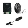 Visionis FPC-5368 1 Mini 315mhz wireless fixed code remote with Two channel RF receiver Momentary Switch and power supply kit