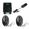 Visionis FPC-5369 2 Mini 315mhz wireless fixed code remote with Two channel RF receiver Momentary Switch and power supply kit